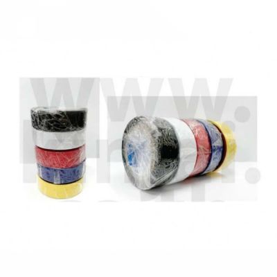 เทปพันสายไฟ PHOENIX TAPE VT-13 0.13 MM. x 18 MM. x 10 YARDS PVC ELECTRICAL INSULATING TAPE (แพ็ค 10